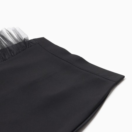 Women's skirt Minaku: Partydress Black Color, Rr. 46-6