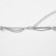 Beads "Vanguard" Halos, color silver, 40cm