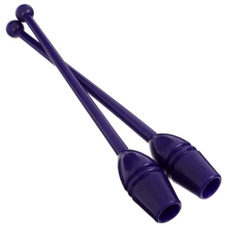 Bulas for rhythmic gymnastics inserted Grace Dance, 35 cm, purple color-2