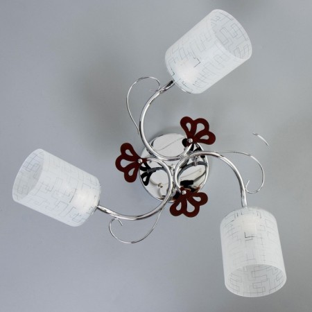 Avietta chandelier 3he27 40W chrome 58x58x26 cm Bayerlux-3