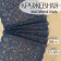 Lace elastic fabric, 240 mm × 2.7 ± 0.5 m, blue color