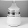 Bulbed lamp 16501/1 E14 40W Belo-chromium 20x20x32 cm Risalux