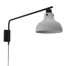 Bra MatLock, 1x40W, E27, Steel, Gray, Black
