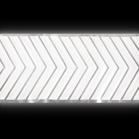 Reflective tape-Termonakleka "Arrow", 5.5 cm, 1 ± 0.1 m, color gray color-1