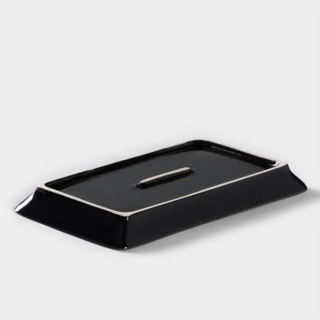 Porcelain dish Verde Notte, 12 × 20.5 cm-2