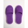 Women's slippers open nose, size 39-41, purple color