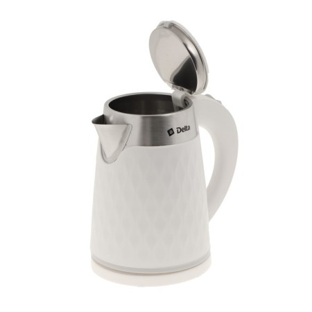 Electric kettle Delta DL-1111, plastic, 1.7 l, 1500 watts, white-4