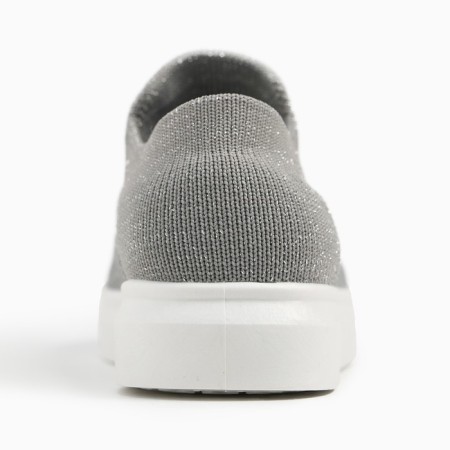 Baby sneakers (without laces), gray color, size 33-2