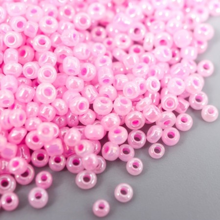 Round size 12/0 "Pink pastille" mix 20 g