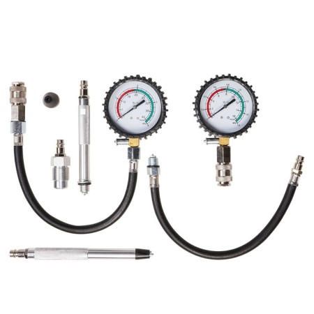 Set a compressometer for measuring compression AIRLINE "Gasinis+diesel", case Pro-3