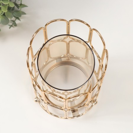 Cornelia Gold Corner Gold D = 9.5 cm 14x14x22.5 cm-3