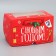 The folding box is 2 cupcake with the window “Happy New Year!”, Mail. 10 x 16 x 10 cm, New Year