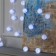 Garland "thread" 5 m with nozzles "snow -white", IP20, transparent thread, 20 LED, white glow, 220 V