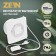 Exhaust Zein Lof-07, D = 100 mm, 220 V, 15 W, mesh, button. Off., with arr. valve