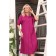Women's dress, size 48, fuchsia color