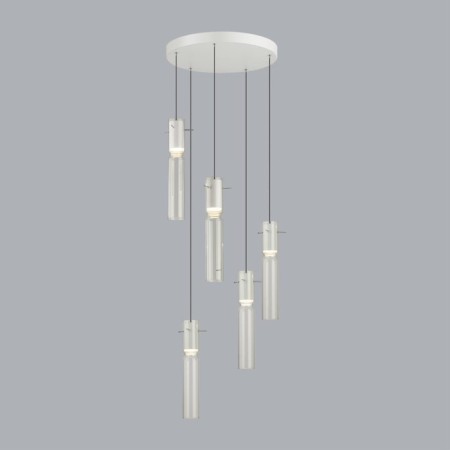 Cascading chandelier SCROW LED 5X5W 3000k-3