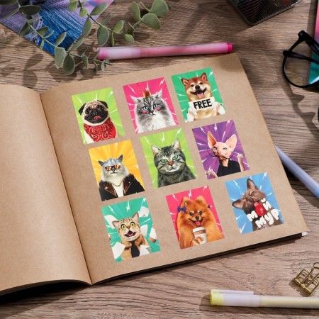 Paper Stickers "My Moore", 11 x 15.5 cm-3