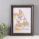 Photo frame Plastic "Babylon" 21x30 cm, blue