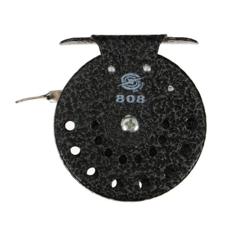 Inertial coil, metal, diameter 6.5 cm, black color, 808-4