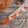 Kitchen knife with anti -wagoning coating of the “fruits” shares, blade 12 cm