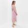 Bogochka female (midi) minku: Home Collection Pink color, size 48