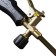 Burner roofing gas-air Foxweld GV-700R, D = 60, 1100-1900 ° C, 150 °, lever, 0.2 MPa