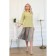 Women's skirt, size 50, gray color