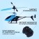 The helicopter radio -controlled "cool turn", the color of the blue