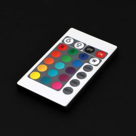 Waterproof lamp minimal mini, 3 x 1.9 cm, 3 pcs, from CR2032 (in set), remote control, rgb, IP68-11
