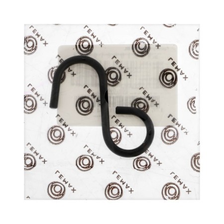 Railing hook is non -removable, the color is matte black-3