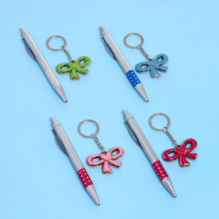 Gift set 2V1 (pen, keychain Bant-heart) mix-2