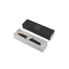 Parker Im Premium T323 Black GT, 0.5 mm, aluminum, black ink housing, in a gift bag.