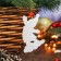 New Year's Suspension "We play merrily", gold thread, mix