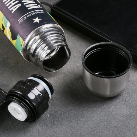 Thermos "Real Man", 750 ml, retains heat 12-24 hours-2