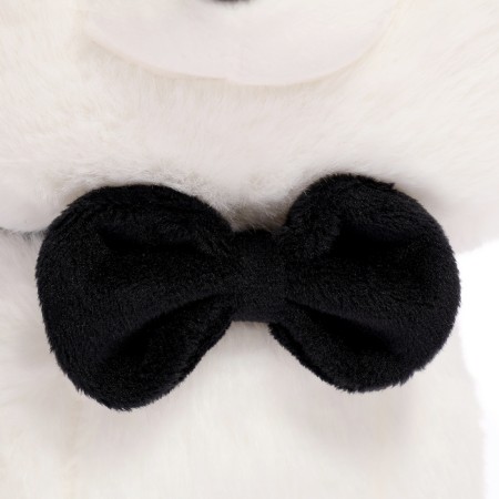 Soft toy "dog bishop", white color, 23 cm-5