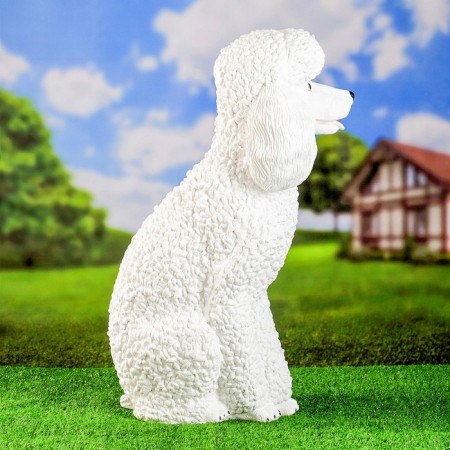Garden figure "Poodle Sitting" 31x23x63cm-1