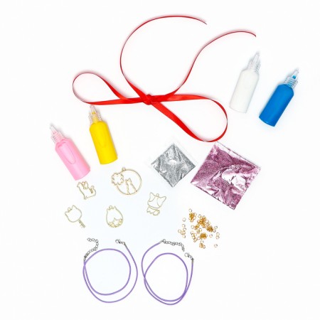 Set for creativity "Color stained-glasses-kosheki", 5 forms, in a package