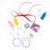Set for creativity "Color stained-glasses-kosheki", 5 forms, in a package