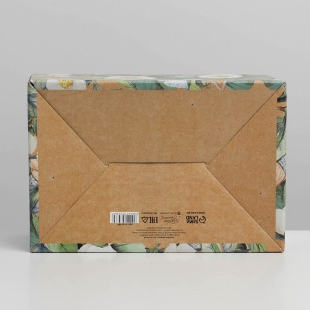 Box - Penal, Gift packaging, Flowers, 22 x 15 x 10 cm-7