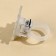 Children's ring with a spark on Halloween "Web", dimensionless.
