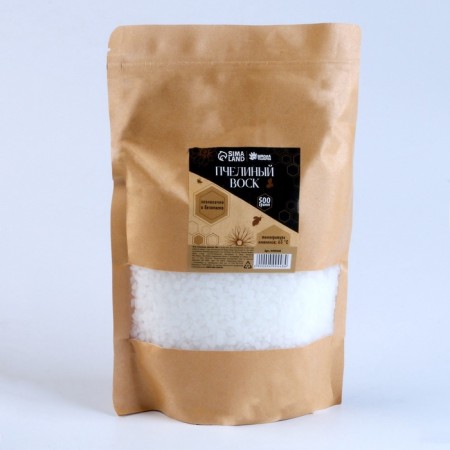 Bee wax, 500 g, yellow color-1