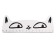 Wooden line 15 cm Devente Cat, curly (barcode), mix x 4 colors, cardboard box