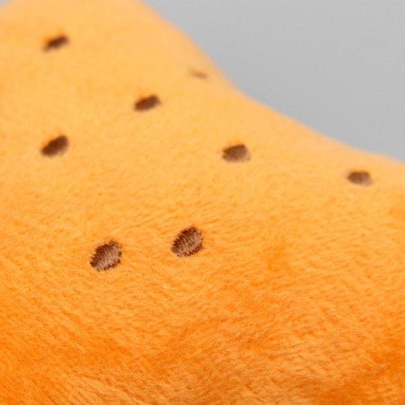 Toy for dogs "Soft lower leg" with a squeak, 13 cm-3