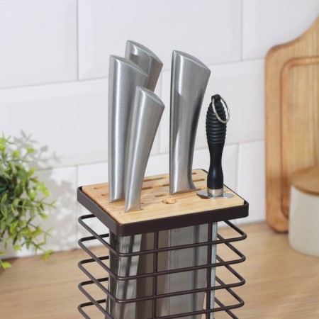 Loft standing stand “Loft”, 13 × 10.5 × 23 cm, brown color-7