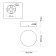 Ceiling base Odeon Light. Crossa, 50x255 mm, gold color