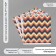 Scrapbooking paper bilateral "illusion" density 180 grams set 5 pcs 30.5x32 cm