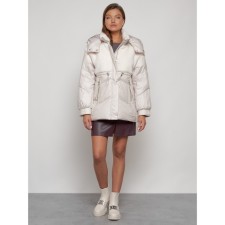 Winter jacket, size 46, beige color