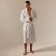 Wafel dressing gown Male SL Home: Basic "Blanc de Blanc", size XL, 100% cotton, 300 g/m2