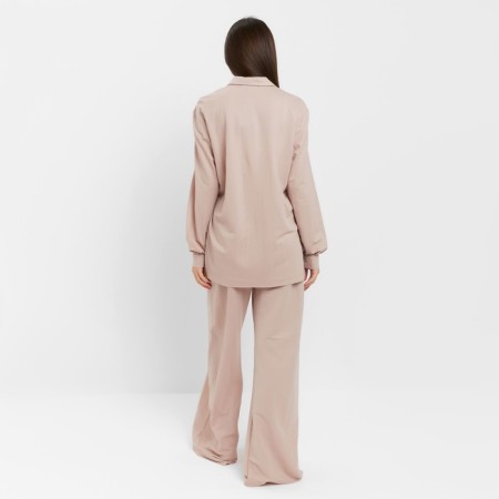 Female set (shirt, trousers, top) KAFTAN "BASE" p. 42, powder-3