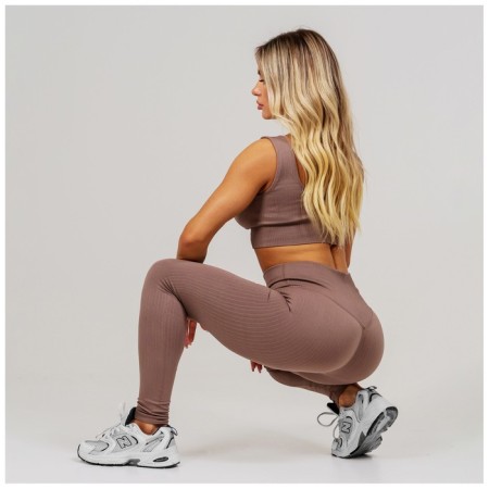 Sports top on wide straps, size S, beige color-13